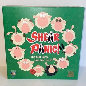 2006 Mayfair Games Shear Panic! Board Game by The Lamont Brothers Complete